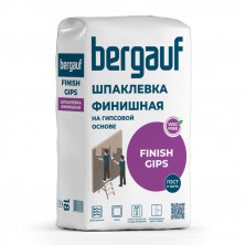 Шпаклевка финишная Bergauf Finish Gips на гипсовой основе 18 кг