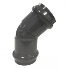 Отвод Aquaviva AQV103225 двухраструбный 45 градусов 225 мм