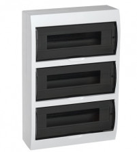 Бокс пластиковый IEK Krepta ЩРН-Пк-45 IP41 MKP12-N-04-45-41 белый