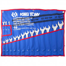 Набор комбинированных ключей King Tony 1216SRN 16 предметов
