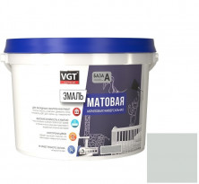 Эмаль универсальная VGT матовая Ral 7035 дымчато-серая 1 кг