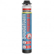 Пена монтажная пистолетная Soudal Soudafoam Premium 65 199001 820 мл  