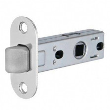 Защелка врезная Punto Plastic PL45-R25 41647 SN матовый никель
