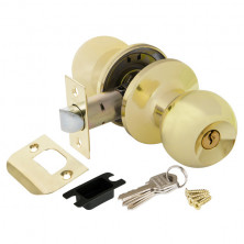 Ручка защелка Рunto DK672 PB-ET 25223 ключ/фиксатор золото  