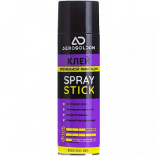Клей аэрозольный Aerosol Dom Spray Stick 650 мл