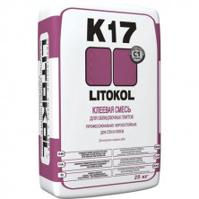 Клей для плитки Litokol K17 25 кг
