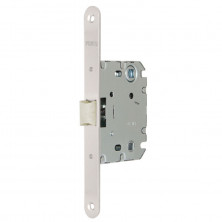 Защелка врезная Punto Plastic PL70X-R20 41657 SN матовый никель