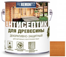 Антисептик для древесины Proremontt Махагон 2,5 л