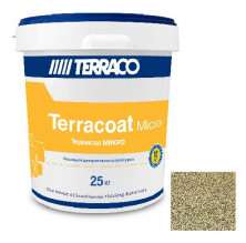 Штукатурка фасадная Terraco Terracoat Micro Шагрень 25 кг