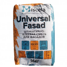 Штукатурно-клеевая смесь для фасадов Miscela Universal Fasad 25 кг