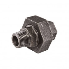 Соединитель прямой американка чугун Ду 20 (3/4") ВР/НР Fittex