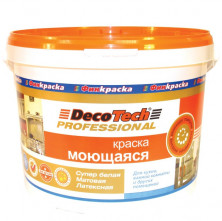 Краска интерьерная DecoTech Professional моющаяся база С 10 л