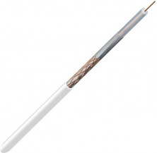 Кабель коаксиальный RG-58 A/U 50 Ом Cu/Al/Cu 64% белый бухта 100 м Rexant