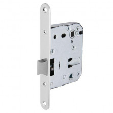 Защелка врезная Punto Plastic PL72-R20 41649 SN матовый никель