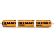 Герметик силиконовый для общестроительных работ Silmac Construction белый  590 мл  