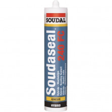 Клей-герметик быстрого отверждения Soudal Soudaseal 240 FC 101809 белый 600 мл  