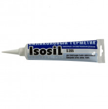 Герметик силиконовый санитарный Isosil 108-1099 S205 бесцветный 115 мл  