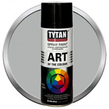Краска акриловая Tytan Professional Art of the colour аэрозольная металлик 9006 400 мл