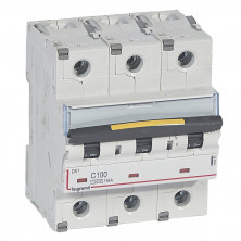 Автоматический выключатель Legrand DX3 409281 3P C 100A 10кА/16кА