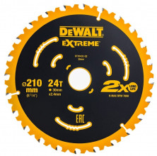 Диск пильный Dewalt DT20432-QZ 24Т 210 мм