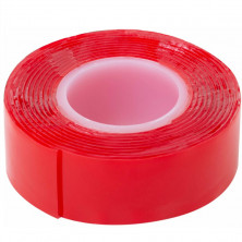 Лента клейкая Master Color Power Transparent 30-7193 двухсторонняя прозрачная 19 мм 1,5 м  