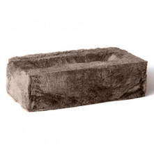 Кирпич облицовочный ручной формовки Terca Grijs-Zwart WFD65 215х102х65 мм