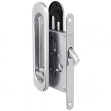 Защелка врезная Punto SH.SL152.KIT011-BK 38597 с ручками СP-8 хром