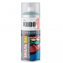 Эмаль аэрозольная для металлочерепицы Kudo KU-06005R RAL 6005 зеленый мох 520 мл