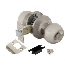 Ручка защелка Рunto DK672 SN-BK 25233 фиксатор матовый никель  