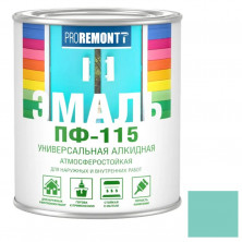 Эмаль Proremontt ПФ-115 RAL 6027 мятная 0,9 кг