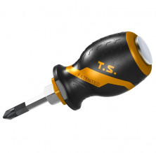 Отвертка крестовая Tolsen Gripro TT20140 силовая Phillips №2 38 мм