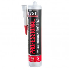 Клей акриловый монтажный VGT Professional универсальный белый 0,35 кг