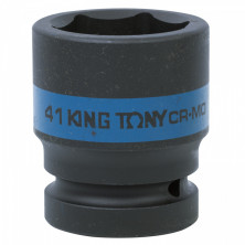 Головка торцевая ударная King Tony 853541M шестигранная 1 дюйм 41 мм