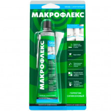 Герметик силиконовый Макрофлекс SX101 санитарный белый 70 мл  