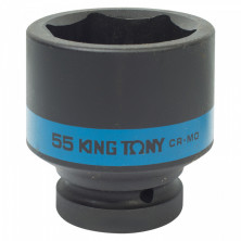 Головка торцевая ударная King Tony 853555M шестигранная 1 дюйм 55 мм