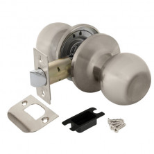 Ручка защелка Рunto DK672 SN-PS 25237 без фиксатора матовый никель  