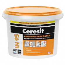 Шпатлевка готовая полимерная Ceresit IN 95 5 кг