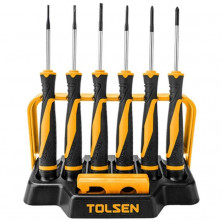 Набор прецизионных отверток Tolsen GRIPro TT20193 8 предметов