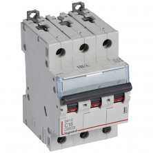 Автоматический выключатель Legrand DX3-E 407291 3P C 16A 6кА