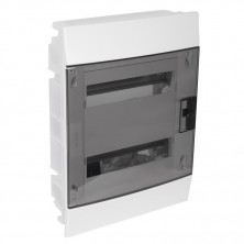 Бокс встраиваемый ABB Mistral41 24М IP41 с прозрачной крышкой