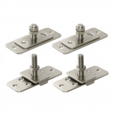 Комплект монтажных пластин Armadillo SLD.Comfort-PRO/telescope.static door plates 43201