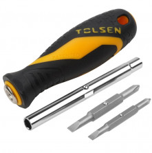 Отвертка со сменными битами Tolsen TT20043 6 в 1