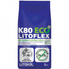 Клей для плитки Litokol Litoflex K80 Eco 5 кг