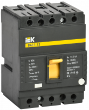 Автоматический выключатель IEK SVA20-3-0080 ВА88-33 3Р
