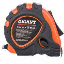 Рулетка измерительная Gigant GMT 316 с магнитным захватом