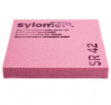 Виброизолирующий эластомер Sylomer SR 42 розовый 1200х1500х25 мм  