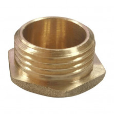 Заглушка латунь Ду 25 (1") НР VALFEX VF.583.L.100