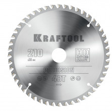 Диск пильный по дереву Kraftool Precision 36952-210-30 48Т 210х30 мм