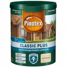 Пропитка-антисептик для древесины Pinotex Classic Plus 3 в 1 Ель натуральная 0,9 л