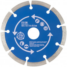 Диск отрезной алмазный сегментный MOS 37212М 125х1,9х7х22,2 мм